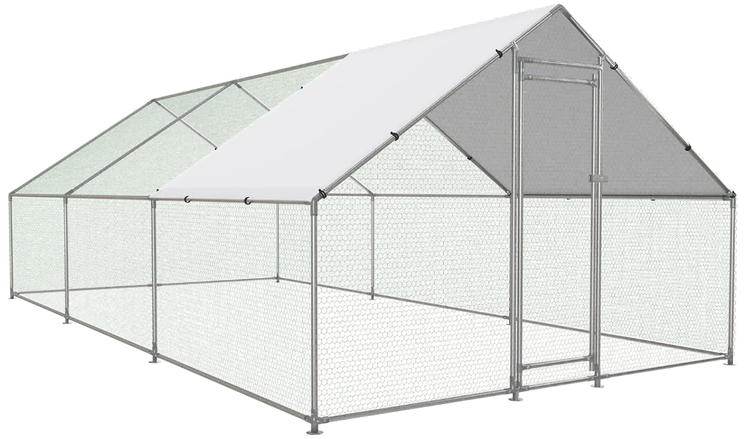 Metal Mobile Chicken Coop4 Metal Mobile Chicken Coop4