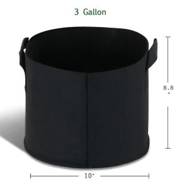 Kilang 5 Gallon Terus Tumbuh Beg Dengan Pemegang